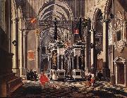 BASSEN, Bartholomeus van The Tomb of William the Silent in an Imaginary Church Spain oil painting reproduction